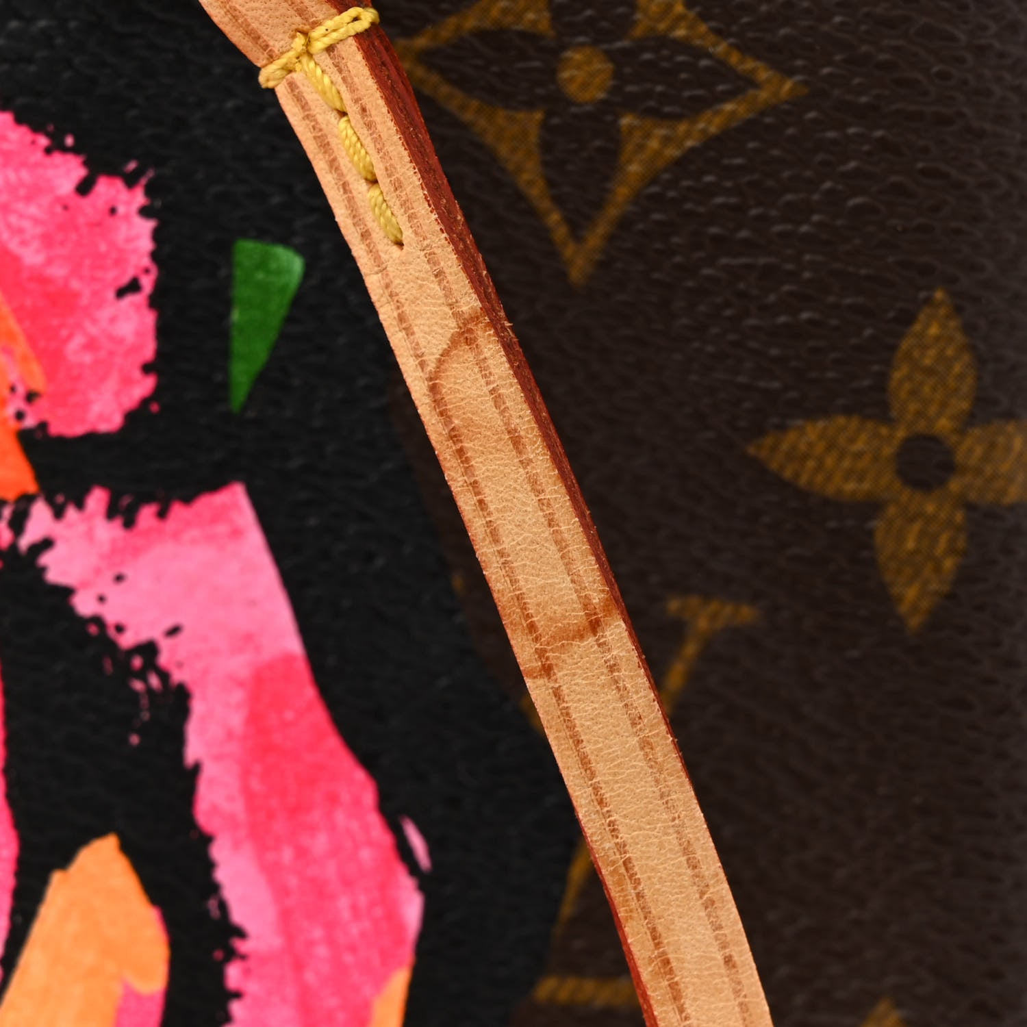Louis Vuitton LOUIS VUITTON Monogram Roses Neverfull MM 15 of 16