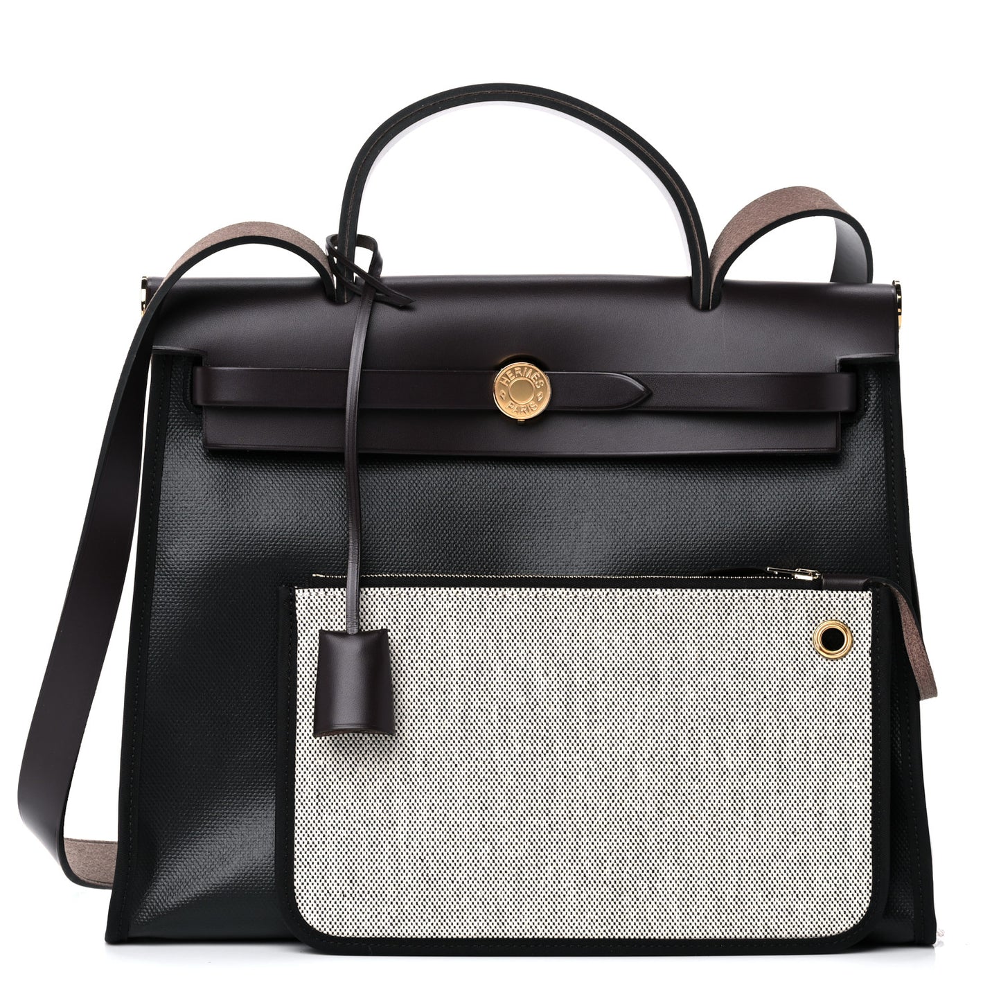 Toile H Berline Vache Hunter Herbag Zip PM 31 Black Ebene