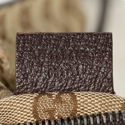 Gucci Monogram Web Belt Bag Dark Brown 7 of 9