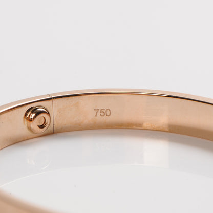 Cartier 18K Pink Gold LOVE Bracelet 16 6 of 7