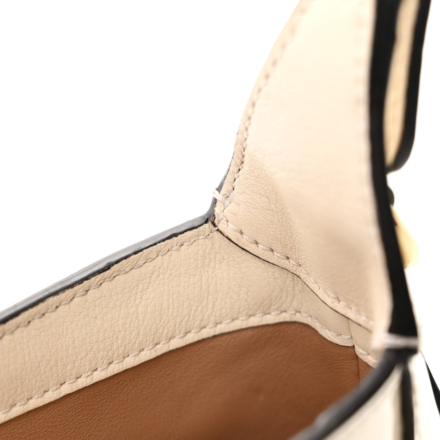 Patent Mini Jackie 1961 Crystal Hobo Mystic White