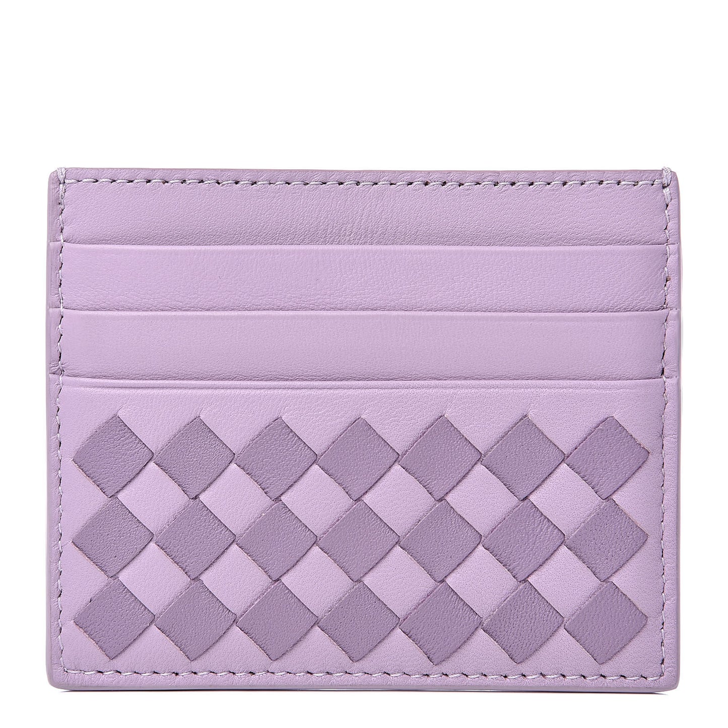 Nappa Intrecciato Woven Card Holder