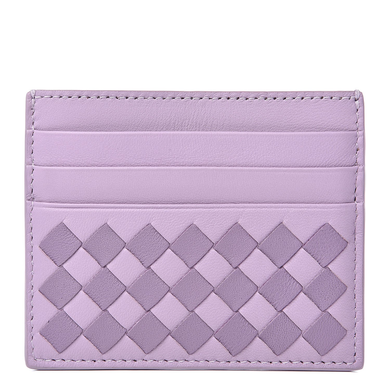 Bottega Veneta Nappa Intrecciato Woven Card Holder 1 of 7