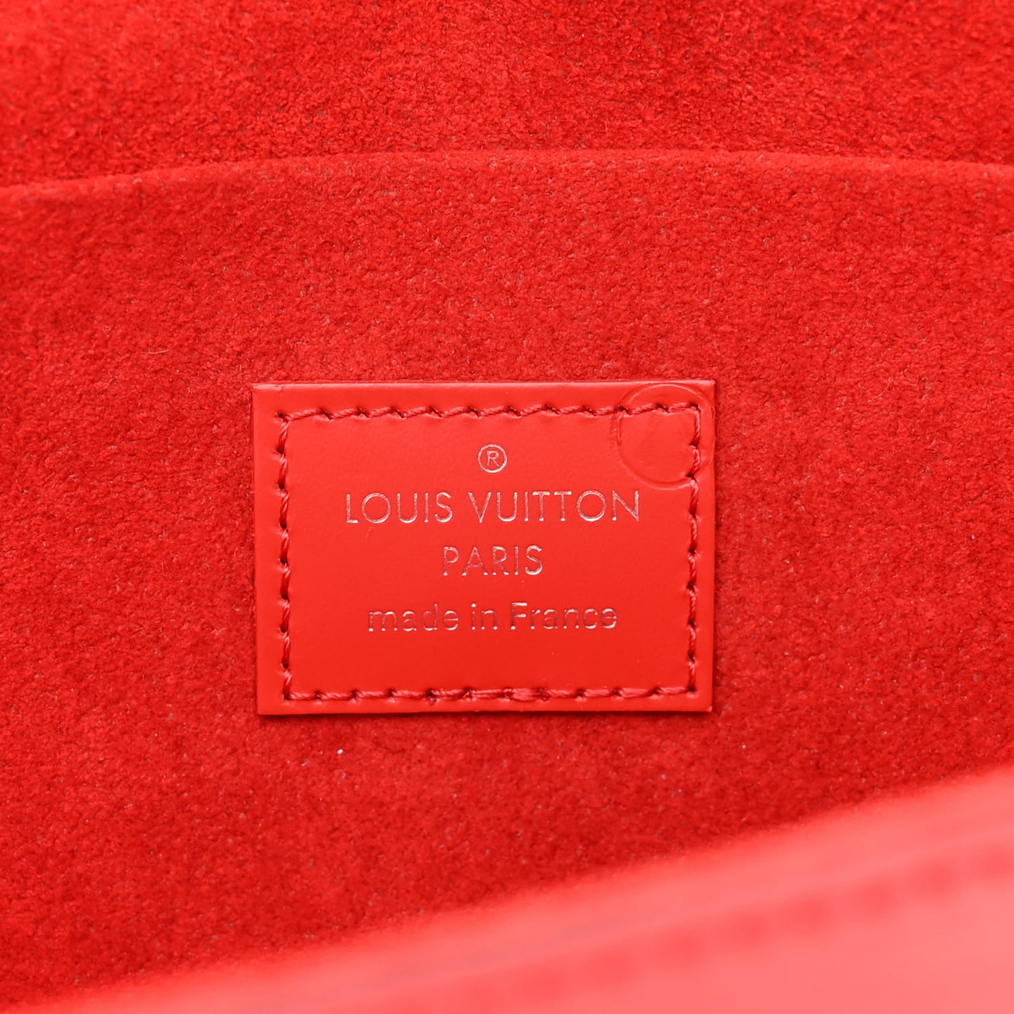 Epi Pochette Felicie Coquelicot