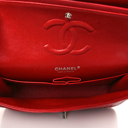 Chanel Lambskin Quilted Medium Double Flap Red 5 of 11
