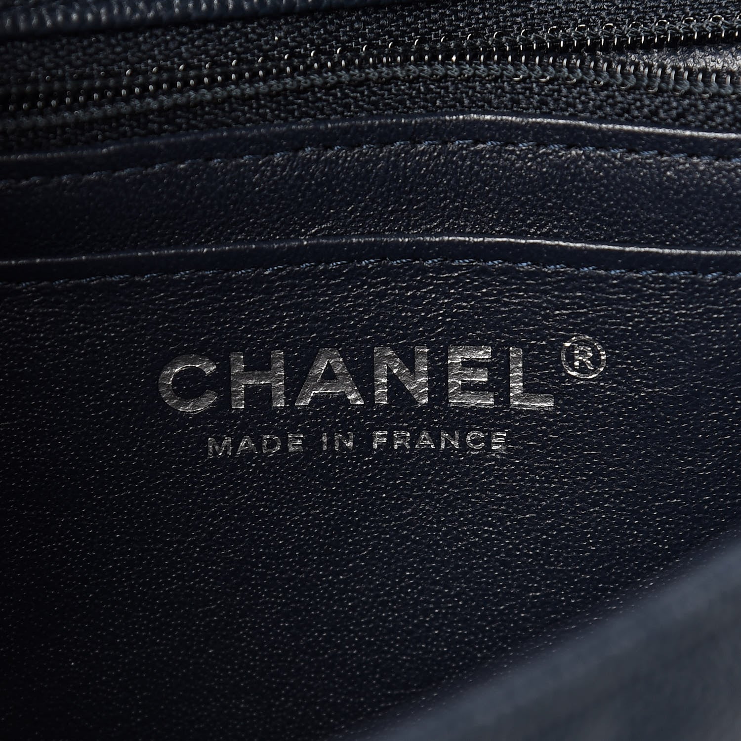 Chanel Caviar Quilted Mini Square Flap Navy 6 of 9