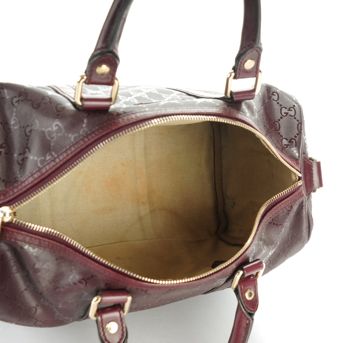 Imprime Monogram Medium Joy Boston Bordeaux