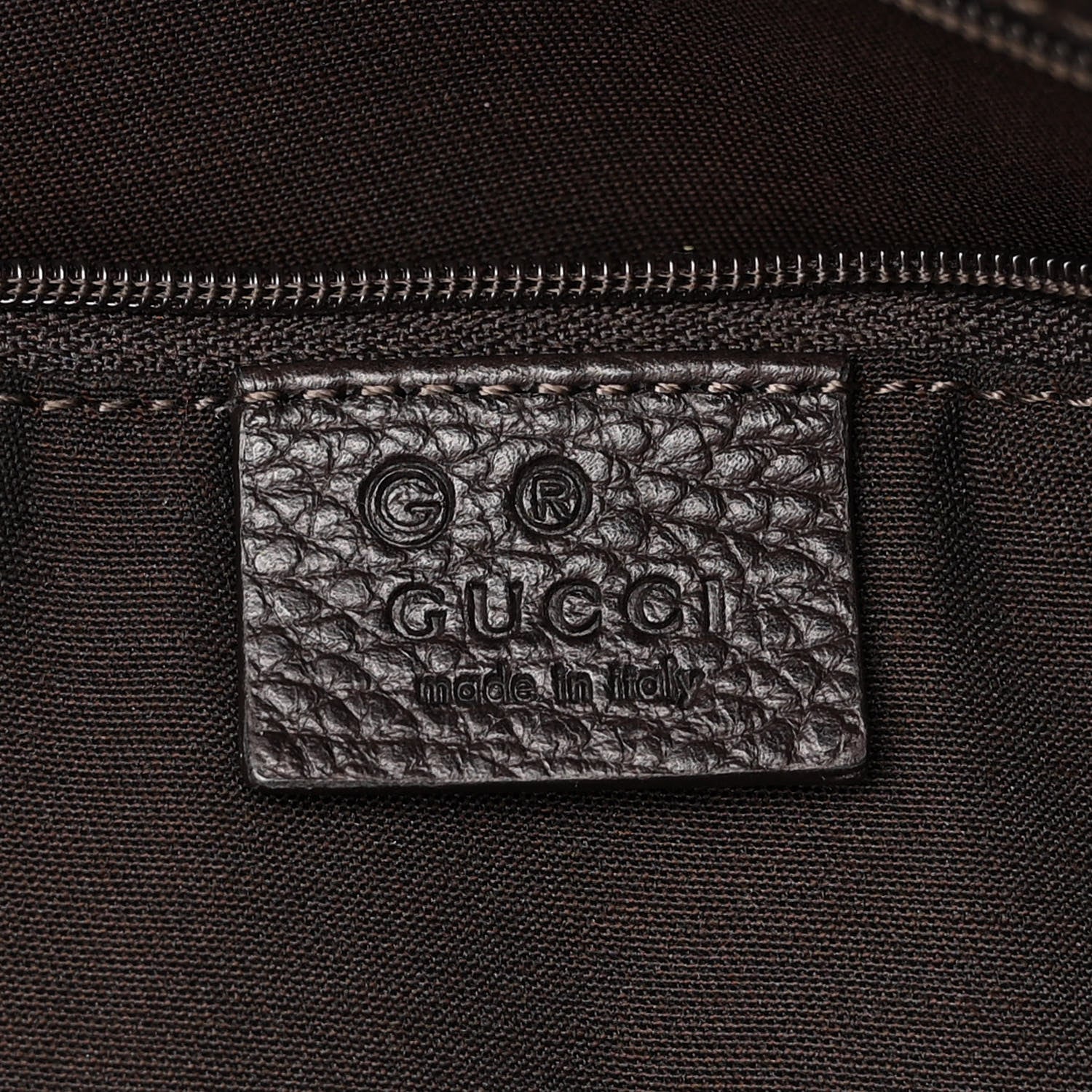 Gucci Crystal Monogram Medium Charmy Shoulder Bag Dark Brown 6 of 13