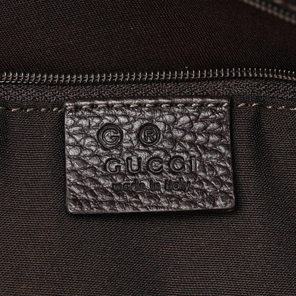 Gucci Crystal Monogram Medium Charmy Shoulder Bag Dark Brown 6 of 13