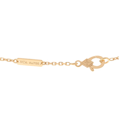 Van Cleef & Arpels 18K Yellow Gold Vintage Alhambra Pendant Necklace 4 of 5