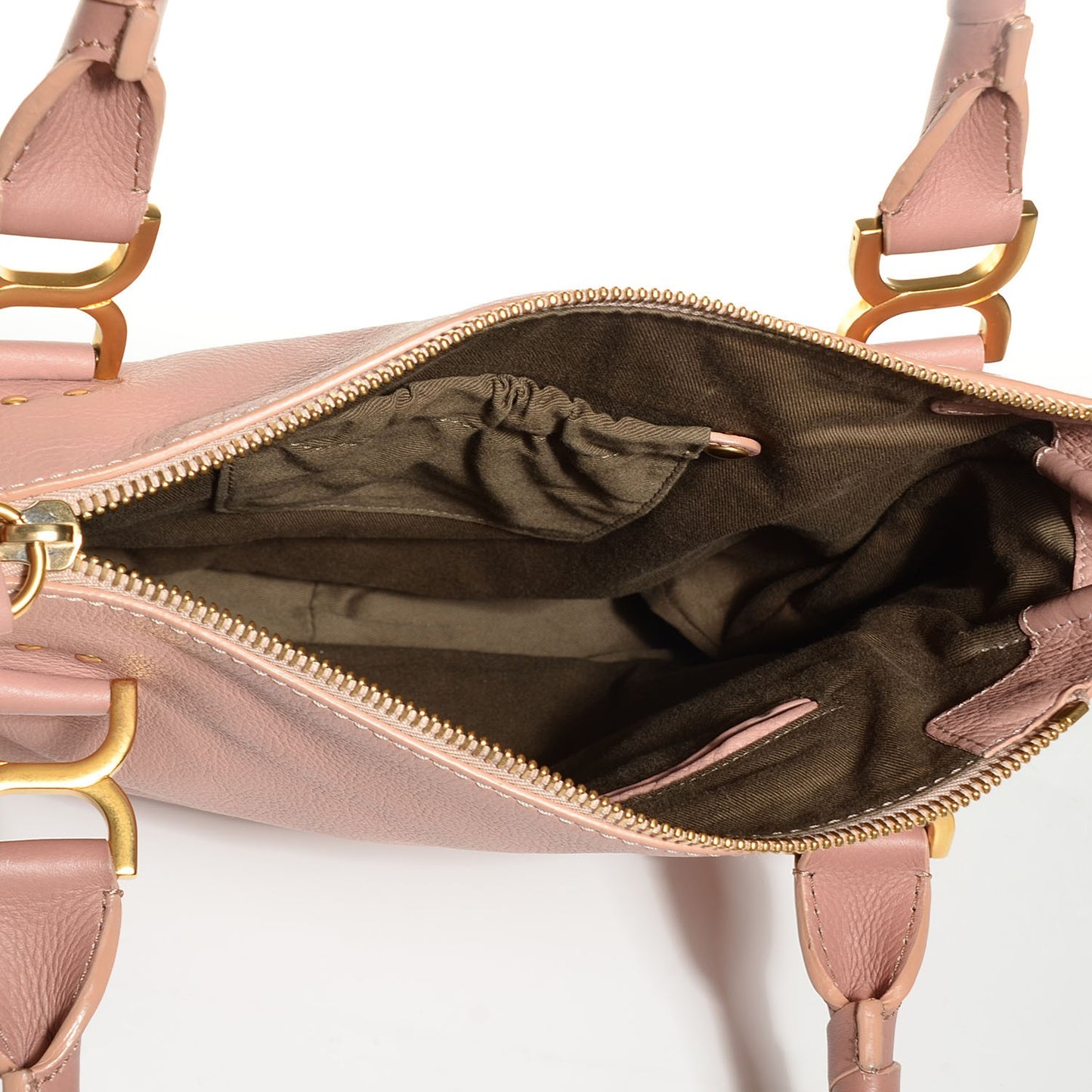 Calfskin Medium Marcie Satchel Anemone Pink