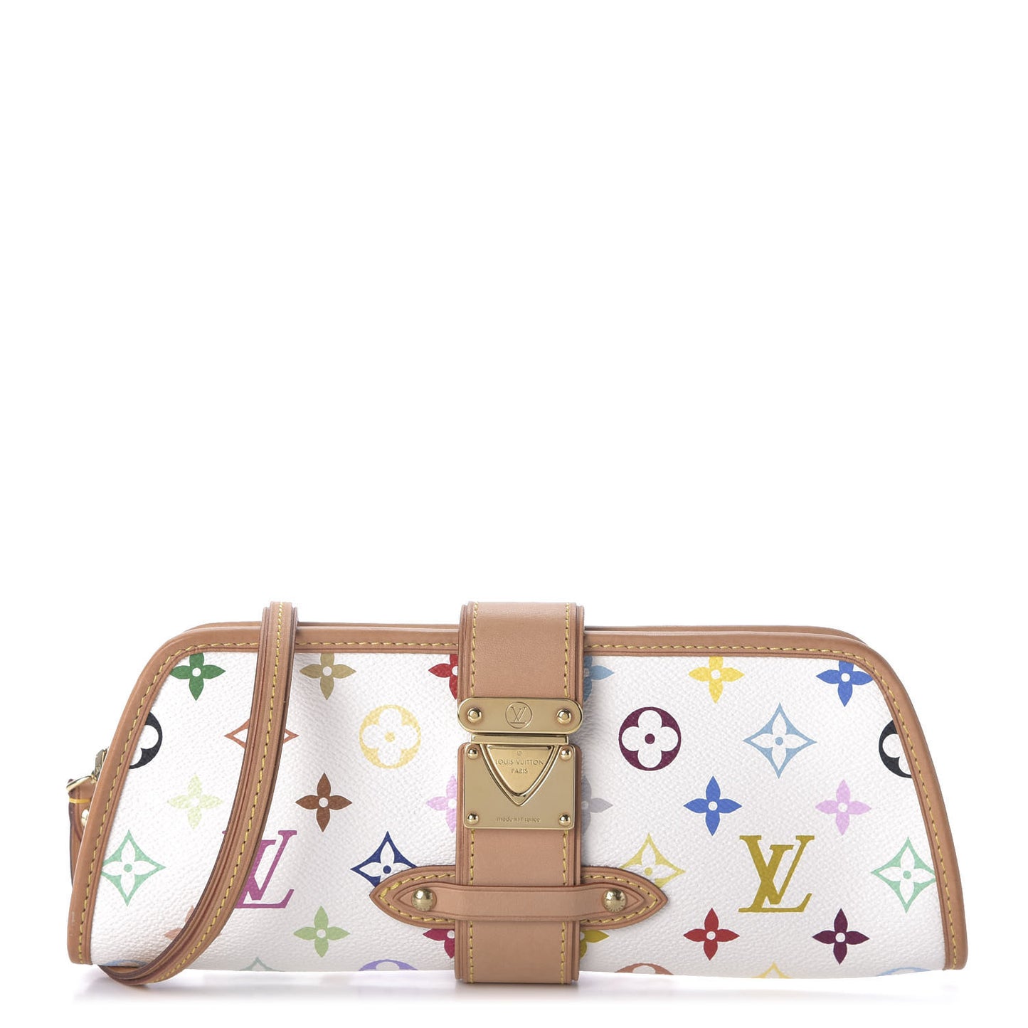 Monogram Multicolor Shirley White