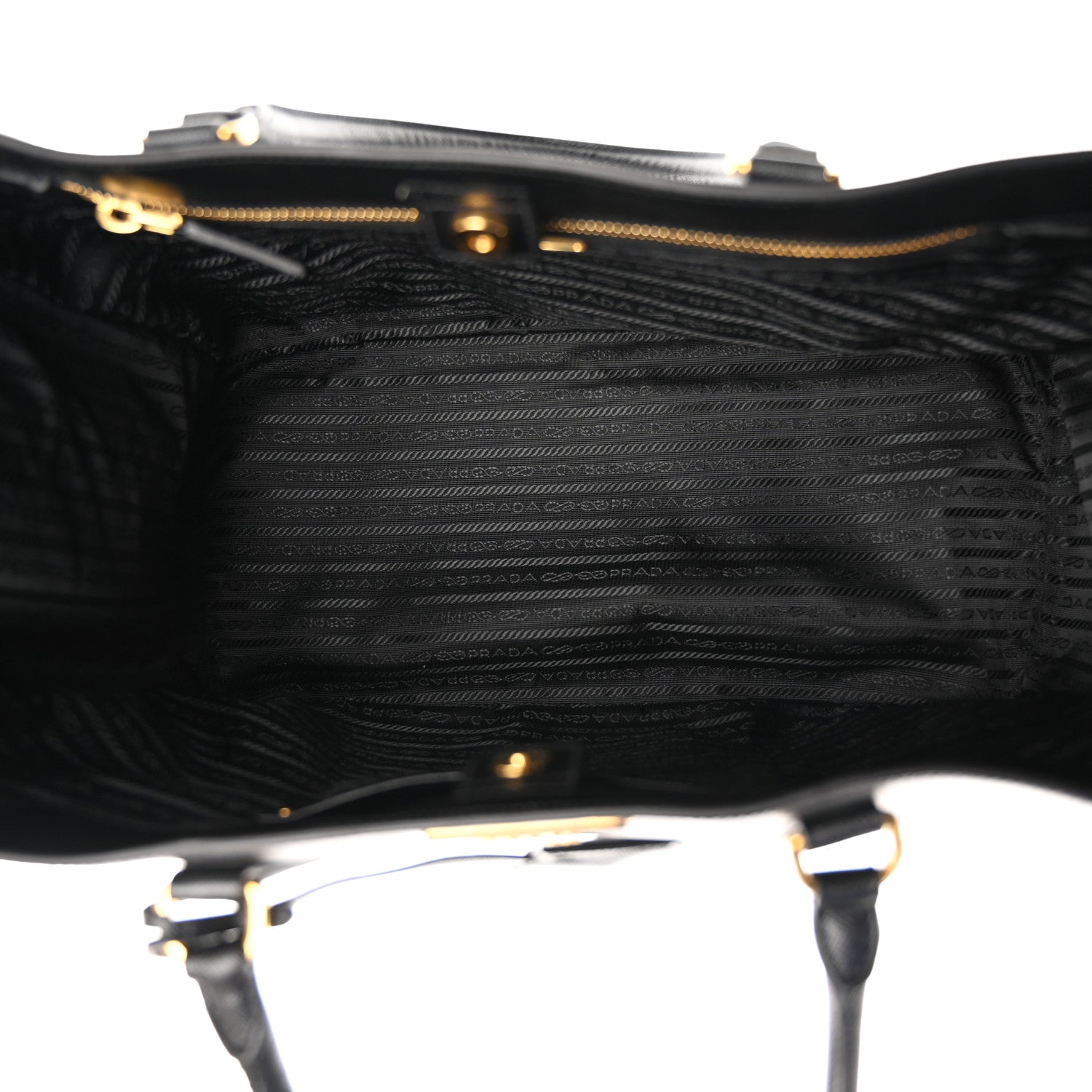Prada Saffiano Lux Large Tote Black 5 of 10