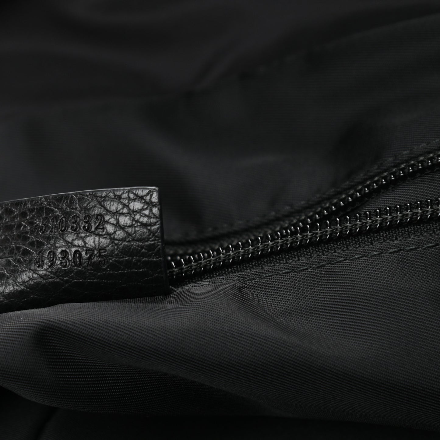 Nylon Monogram Tote Black