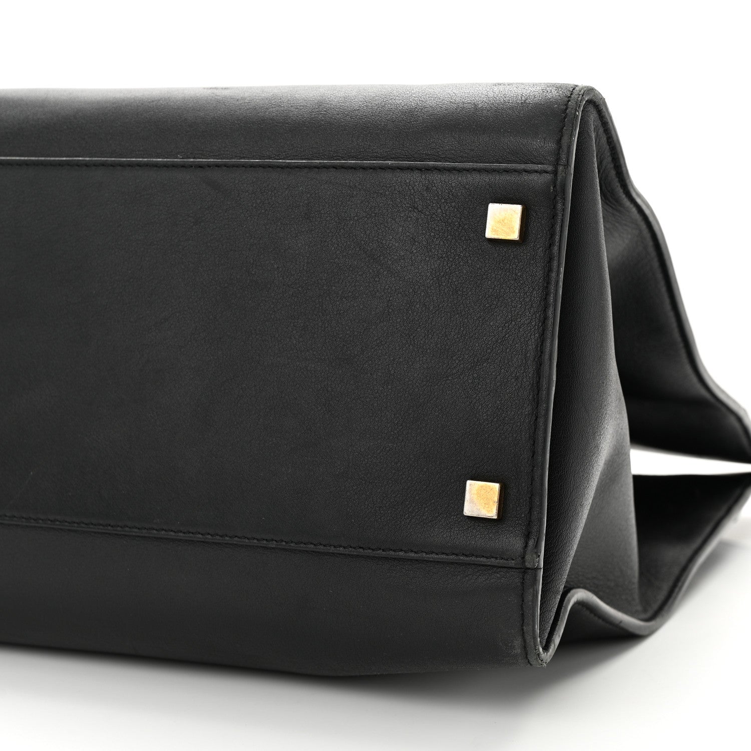 Saint Laurent Calfskin Large Manhattan Shopper Tote Black 9 of 16