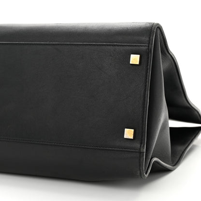 Saint Laurent Calfskin Large Manhattan Shopper Tote Black 9 of 16