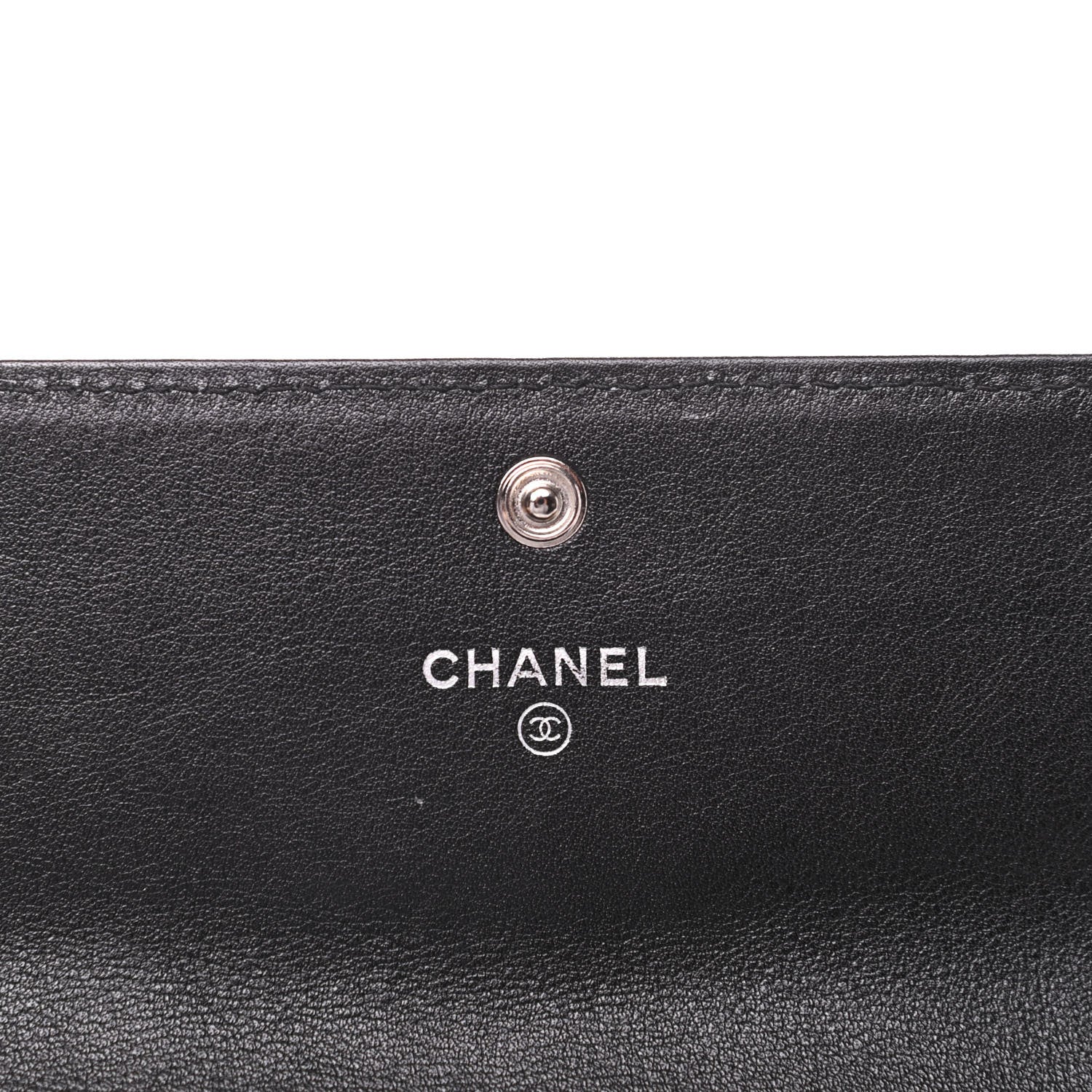 Chanel Caviar Timeless CC Large Gusset Flap Wallet Black 6 of 7