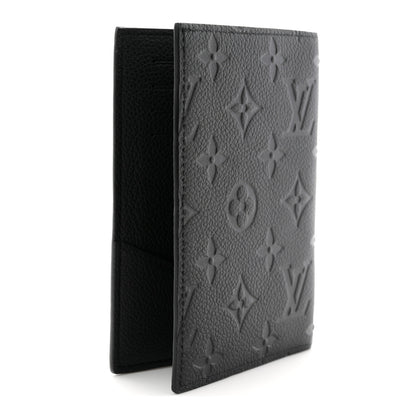 Louis Vuitton Empreinte Monogram Passport Cover Black 3 of 7