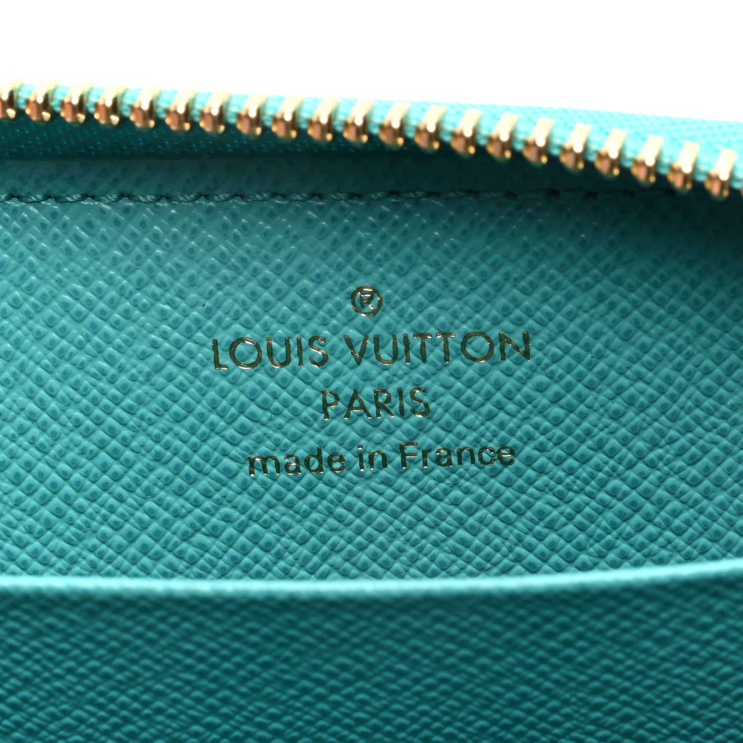 Louis Vuitton Monogram Zippy Multicartes Turquoise 6 of 6