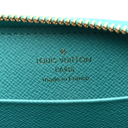 Louis Vuitton Monogram Zippy Multicartes Turquoise 6 of 6