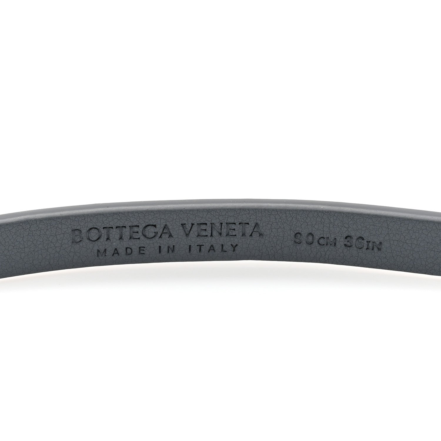 Bottega Veneta Nappa Belt 90 36 Grey 3 of 4
