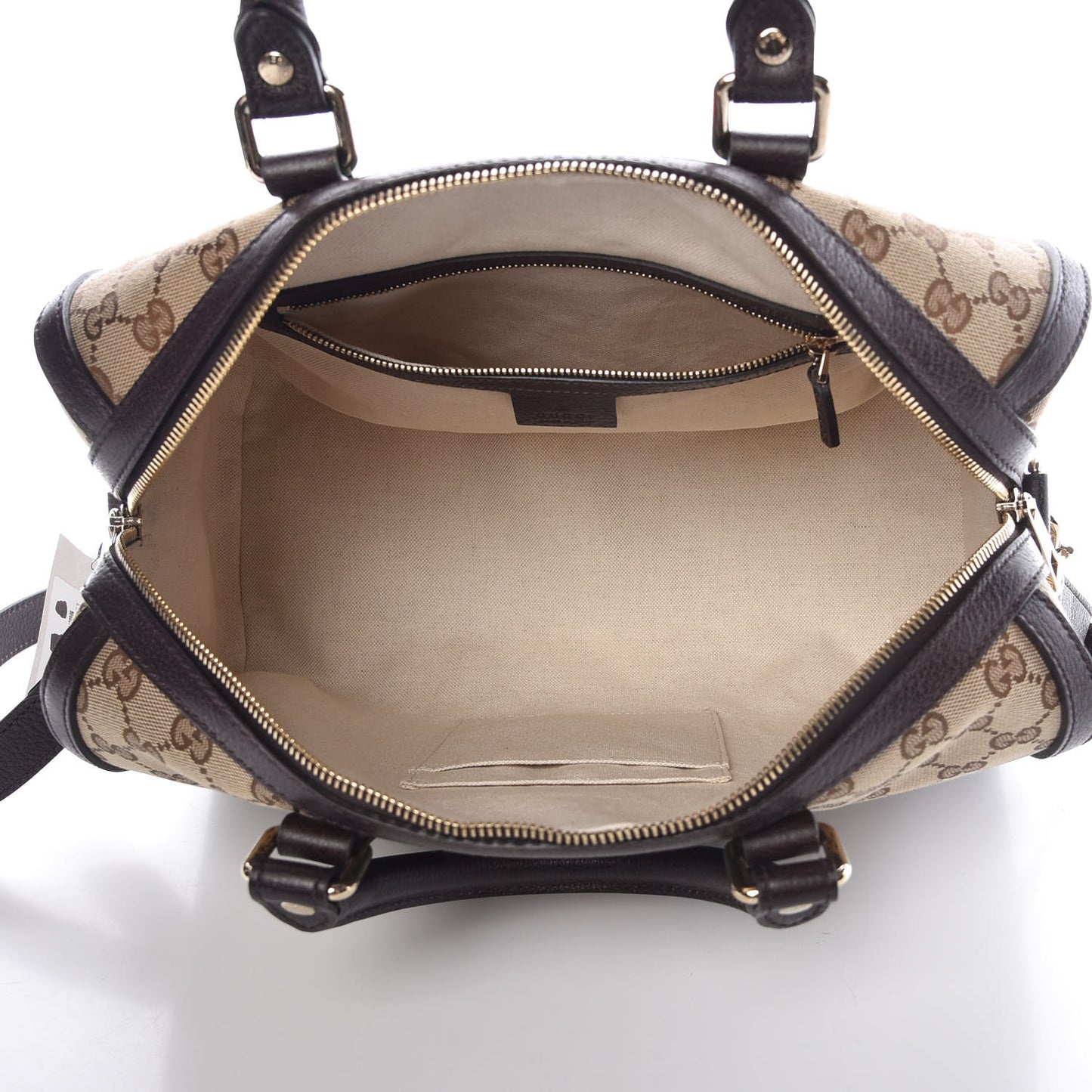 Monogram Vintage Web Medium Webby Bee Boston Dark Brown