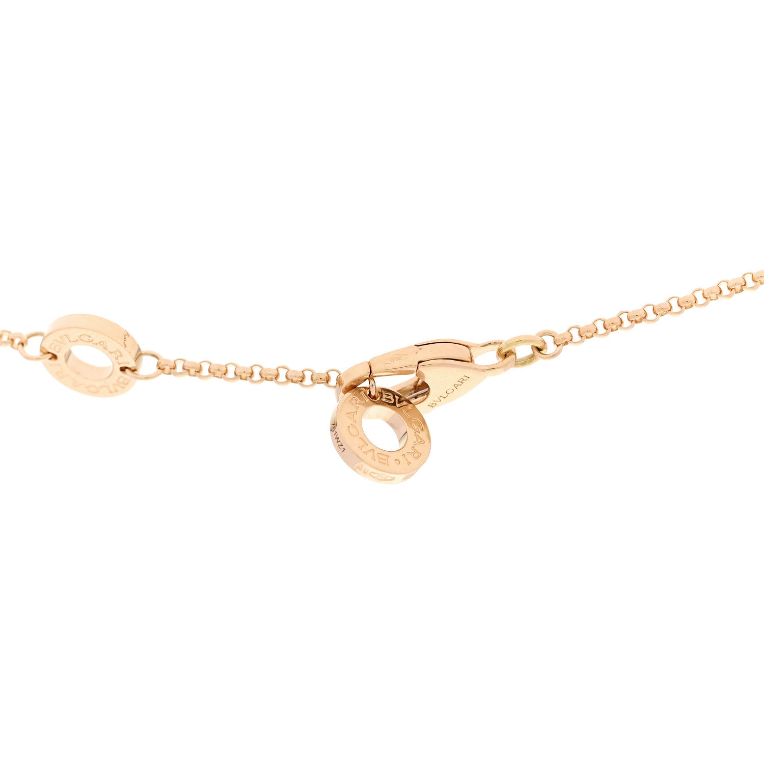 Bulgari 18K Yellow Gold Black Onyx BVLGARI BVLGARI Pendant Necklace 4 of 6