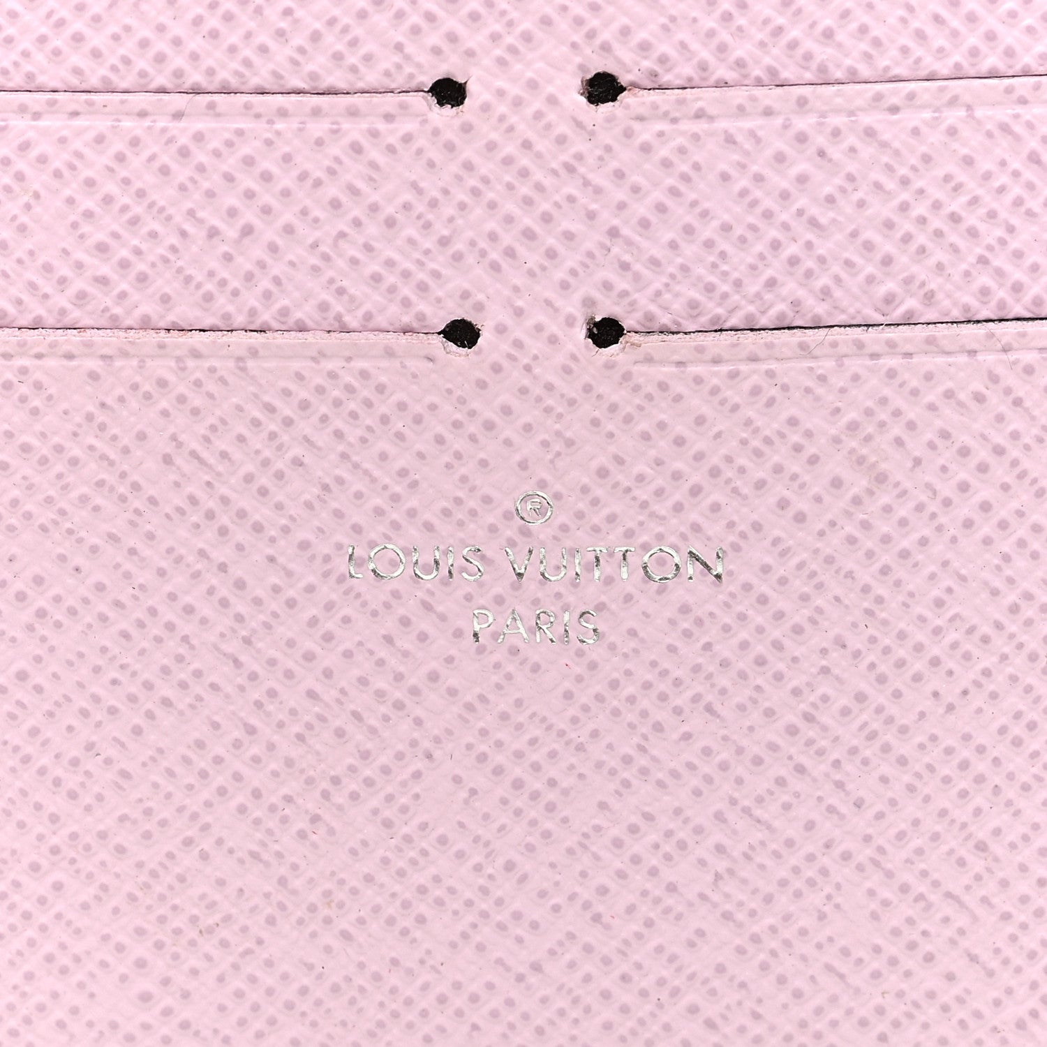Louis Vuitton Calfskin Felicie Card Holder Insert Rose Ballerine 6 of 6