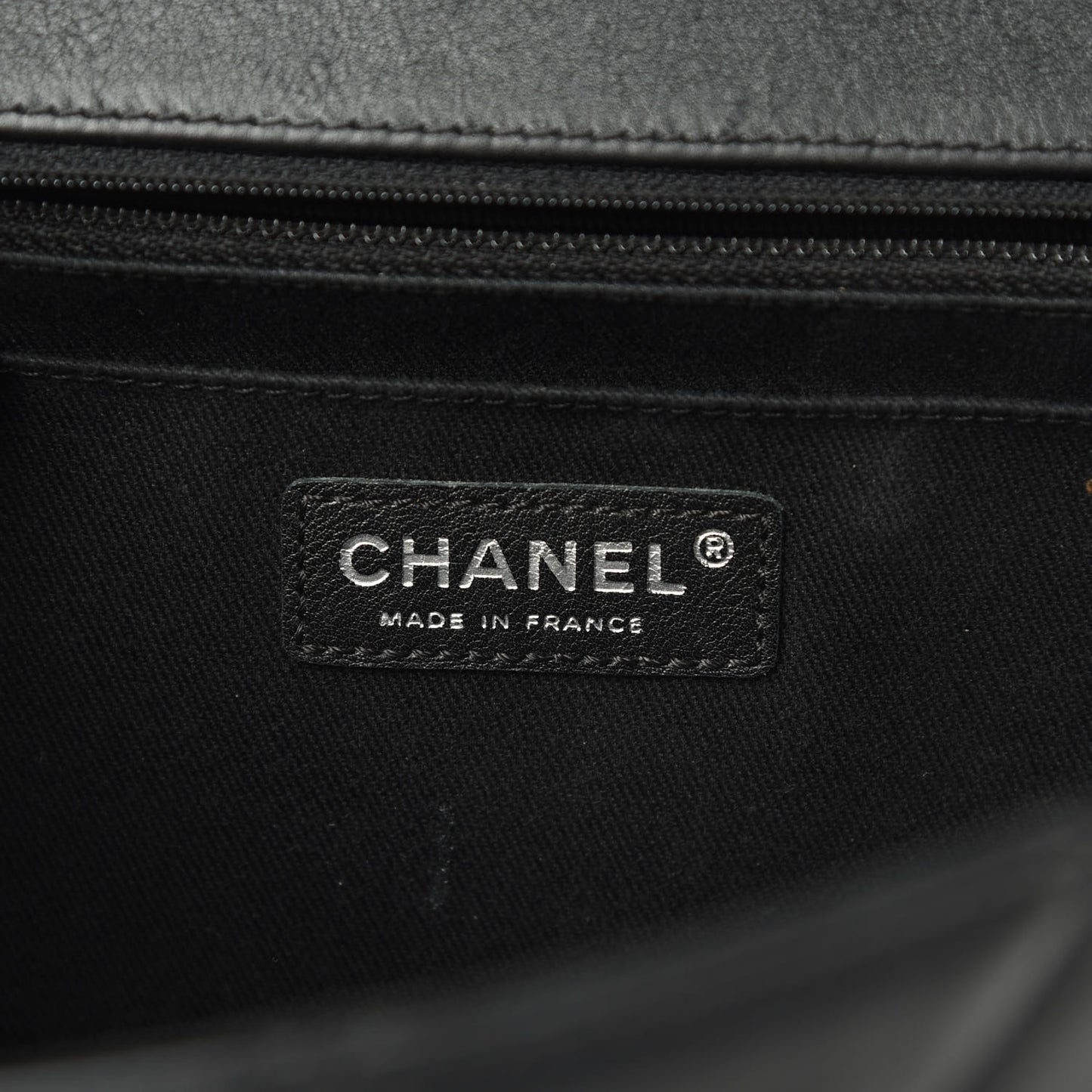 Calfskin Quilted In The Business Flap Bag Black