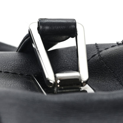 Chanel Lambskin Square Stitched Large Tote  Black 11 of 12