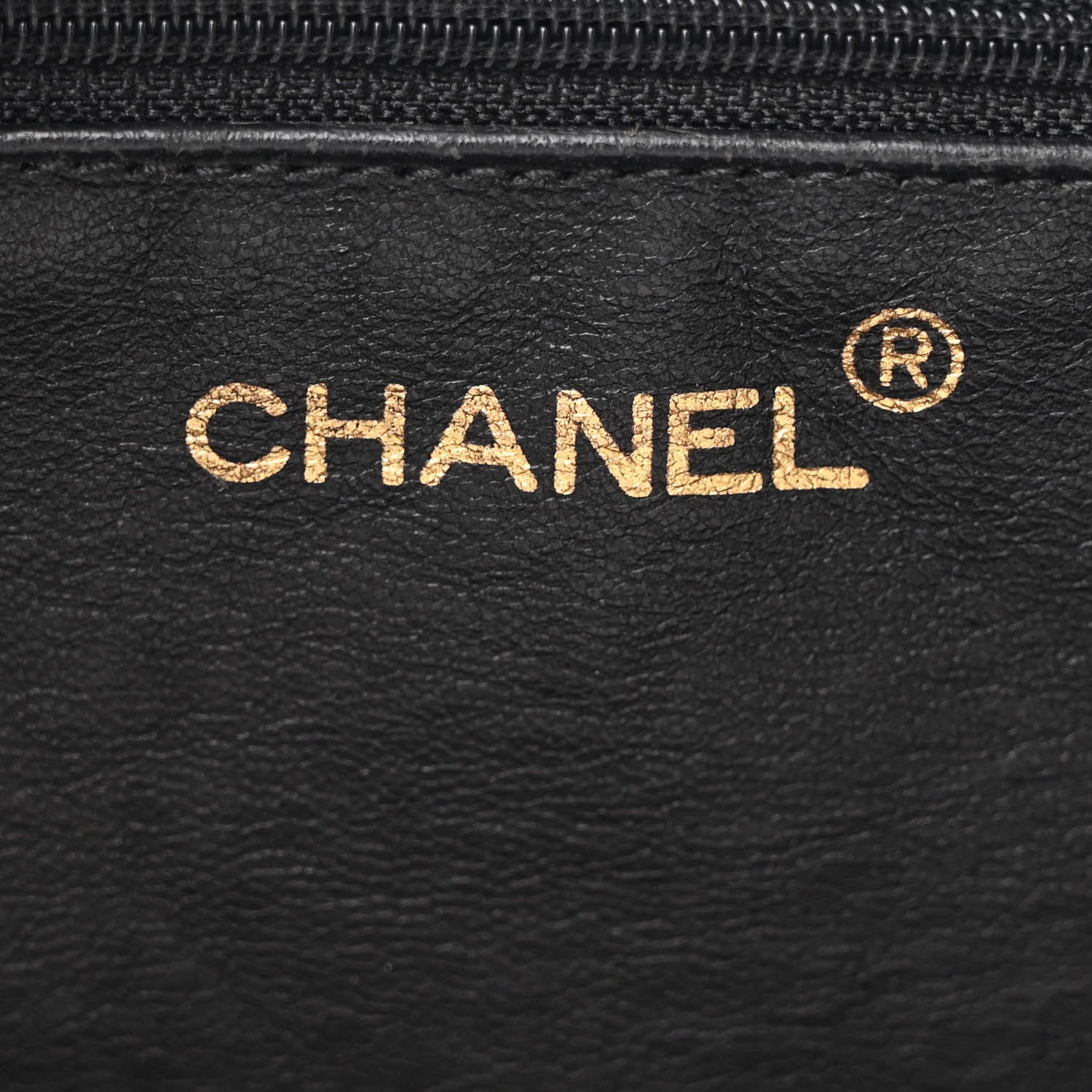 Chanel Lambskin CC Tote Black 6 of 11