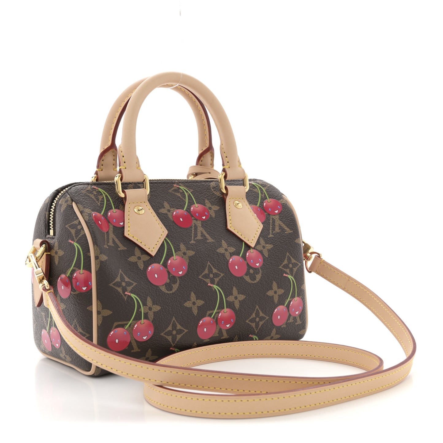 LV X TM Monogram Cerises Speedy Bandouliere 20
