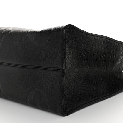 Louis Vuitton Empreinte Monogram Giant Onthego GM Black 9 of 9