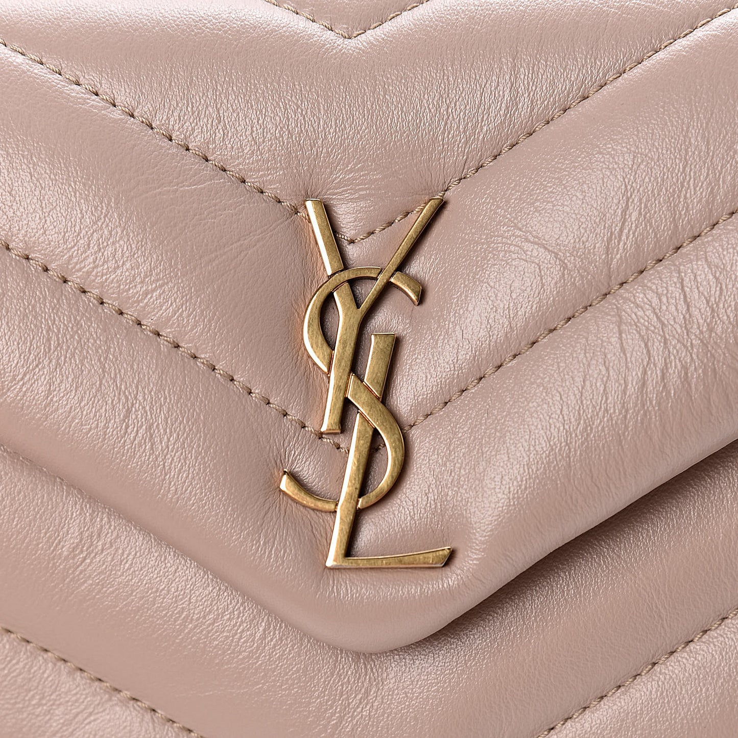 Calfskin Y Quilted Monogram Toy Loulou Crossbody Bag Marble Pink