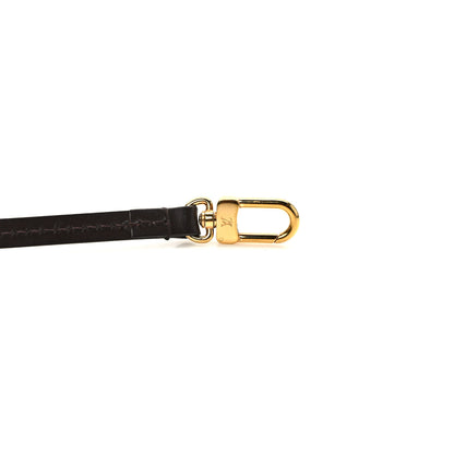 Louis Vuitton Calfskin Pochette Accessories Strap Brown 4 of 4