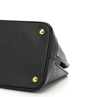 Prada Saffiano Lux Medium Promenade Tote Black 10 of 12