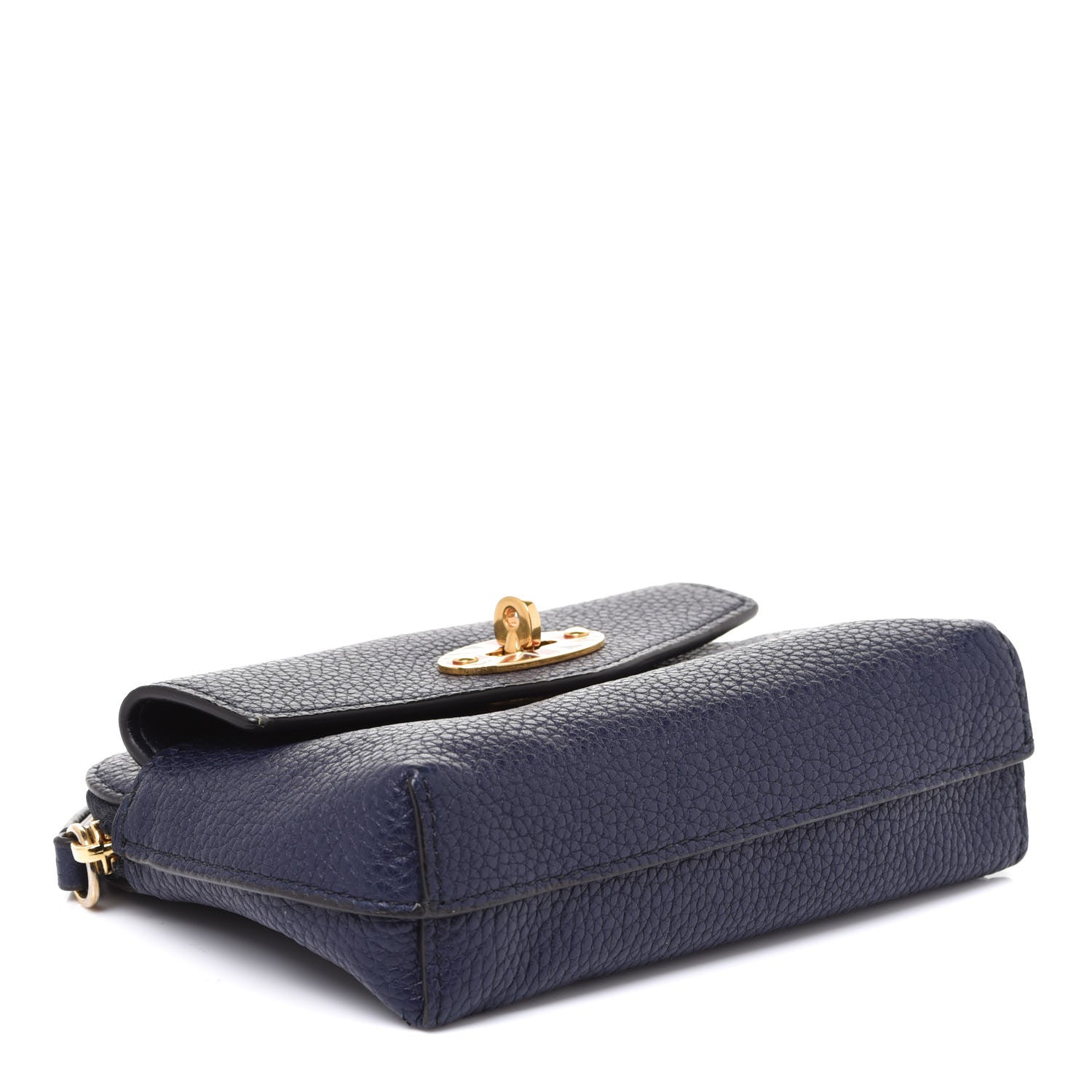 Mulberry Small Classic Grain Union Jack Darley Coin Pouch Oxford Blue 4 of 8