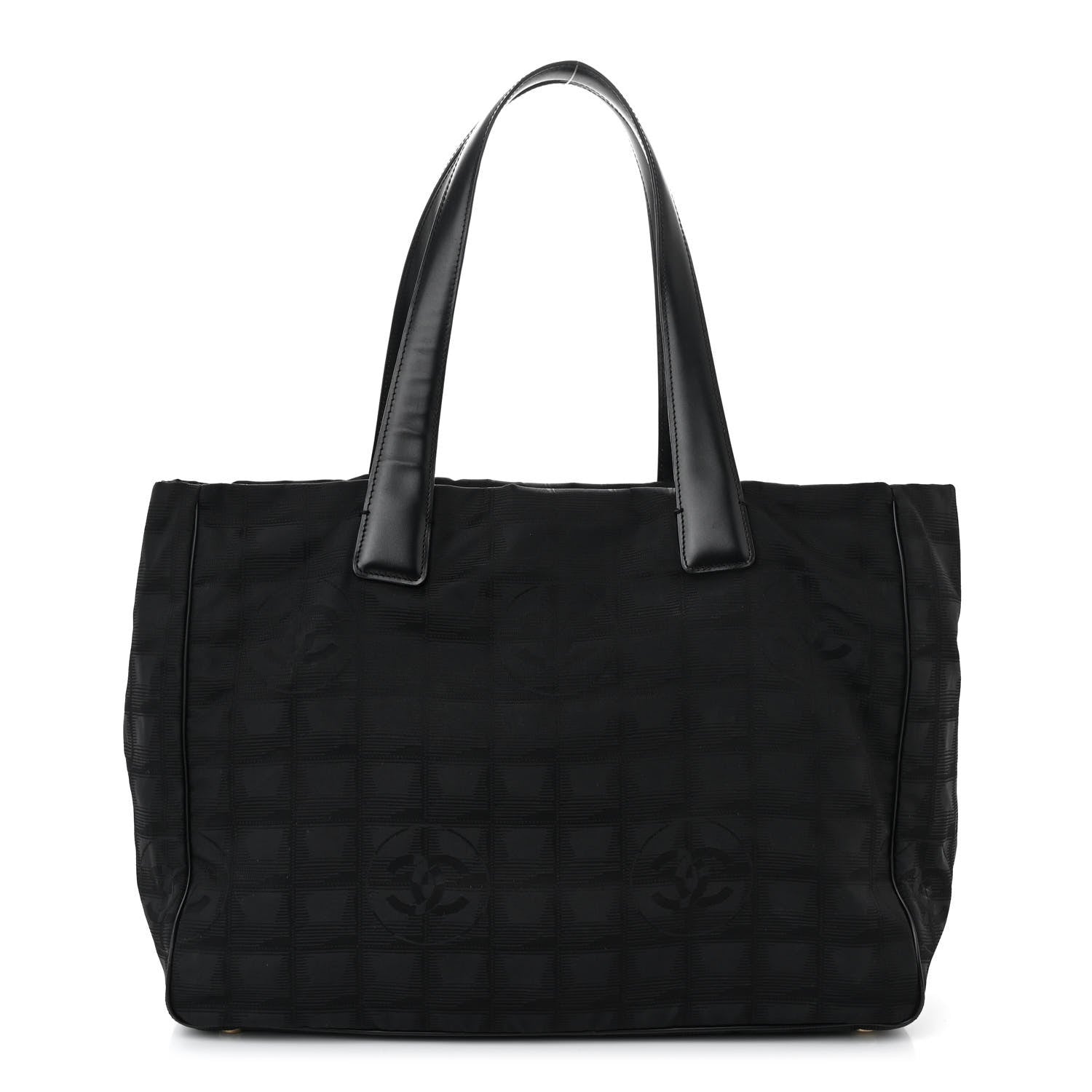 Chanel Nylon Medium Travel Tote Black 1 of 10