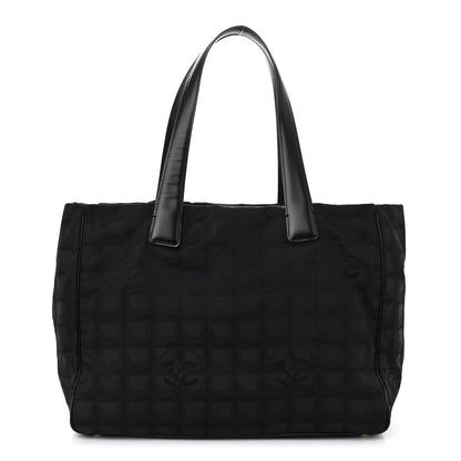 Chanel Nylon Medium Travel Tote Black 1 of 10