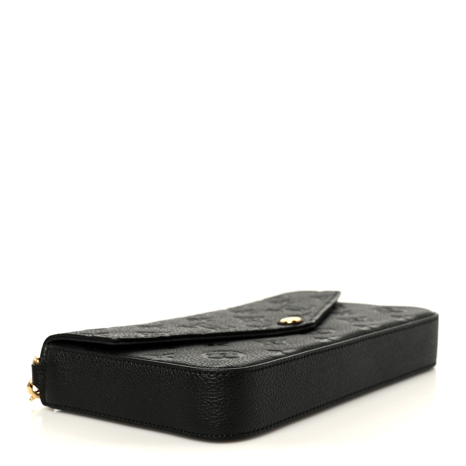 Louis Vuitton Empreinte Pochette Felicie Chain Wallet Black 5 of 15