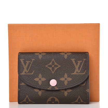 Louis Vuitton Monogram Rosalie Coin Purse Rose Ballerine 8 of 8