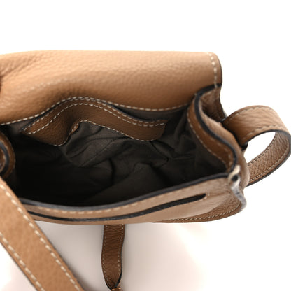 Chloe Calfskin Mini Marcie Round Crossbody Bag Nut 4 of 10