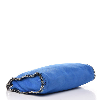 Stella McCartney Shaggy Deer Falabella Fold Over Tote Bright Blue 4 of 7