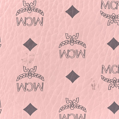 MCM Visetos Large Liz Reversible Shopper Tote Pink 11 of 19