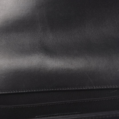 Chanel Calfskin Quilted Medium Boy Flap Black 12 of 14