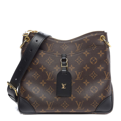 Louis Vuitton Monogram Odeon PM Black 1 of 9