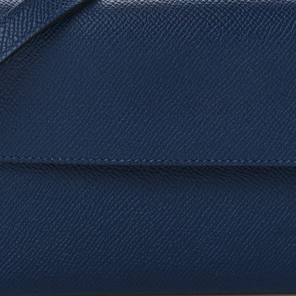 Hermes Epsom Hermesnap Wallet Bleu Navy 7 of 10