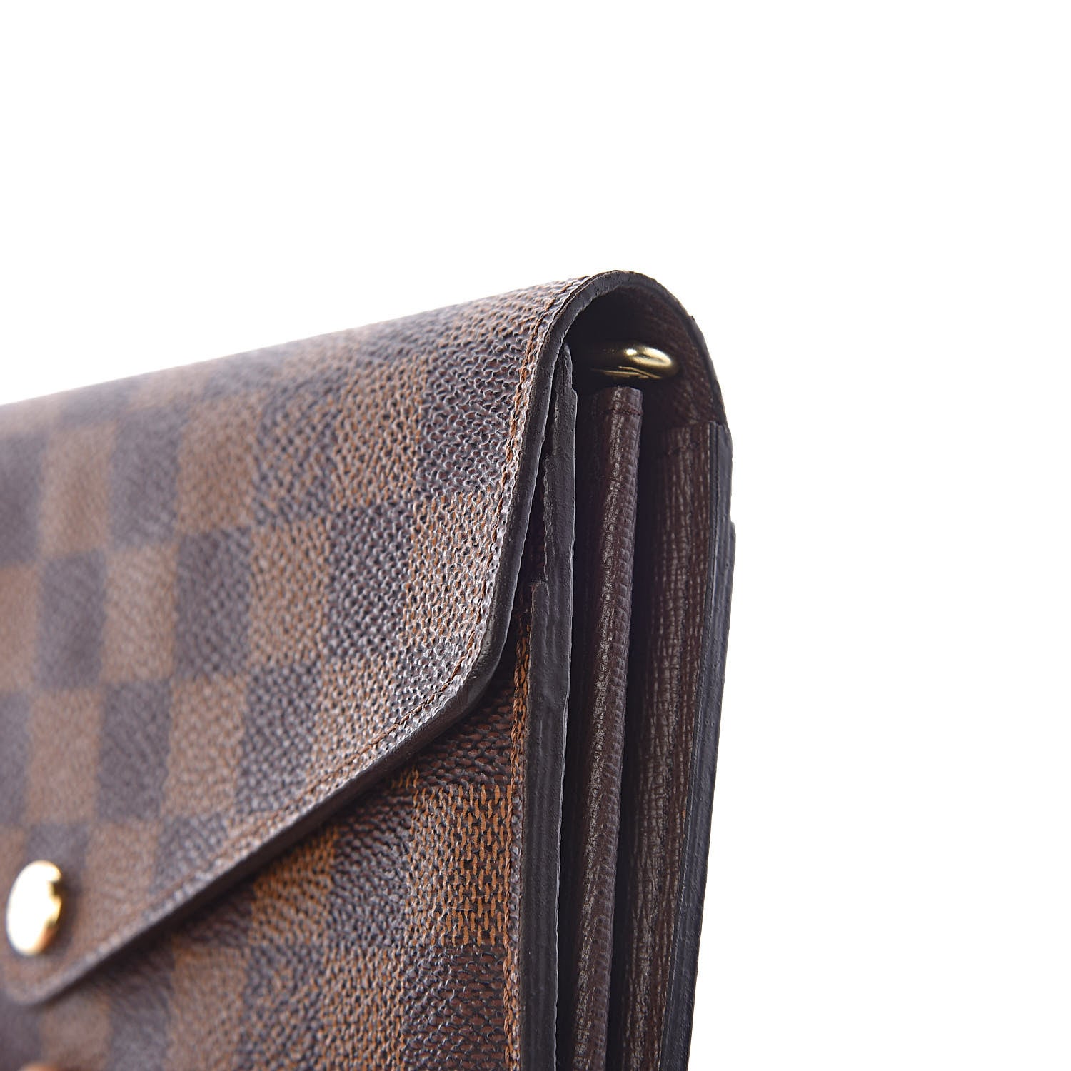 Louis Vuitton Damier Ebene Sarah Wallet NM 8 of 10