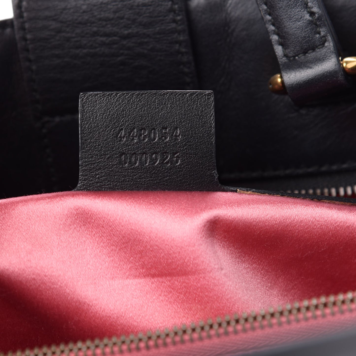 Calfskin Matelasse Small GG Marmont Tote Black White