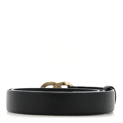 Chanel Calfskin Crystal CC Belt 75 30 Black 2 of 3